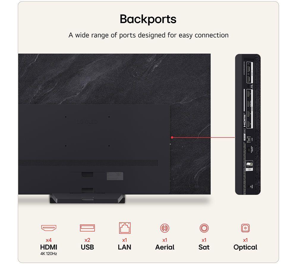 LG C6 77" OLED AI 4K HDR Smart TV 2026 (OLED77C64LA) & US70TR 5.1.1 Wireless Sound Bar Bundle image number 5 of 10