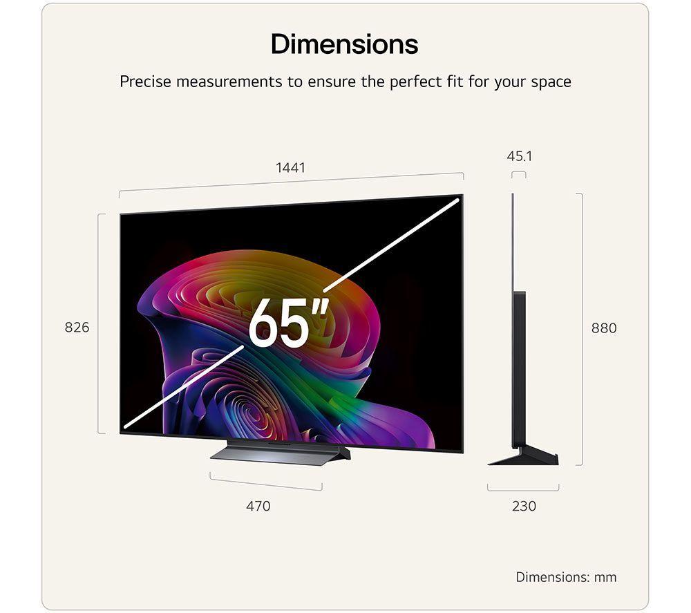 LG C6 65" OLED AI 4K HDR Smart TV 2026 (OLED65C64LA) & US70TR 5.1.1 Wireless Sound Bar with Dolby Atmos Bundle image number 3 of 8