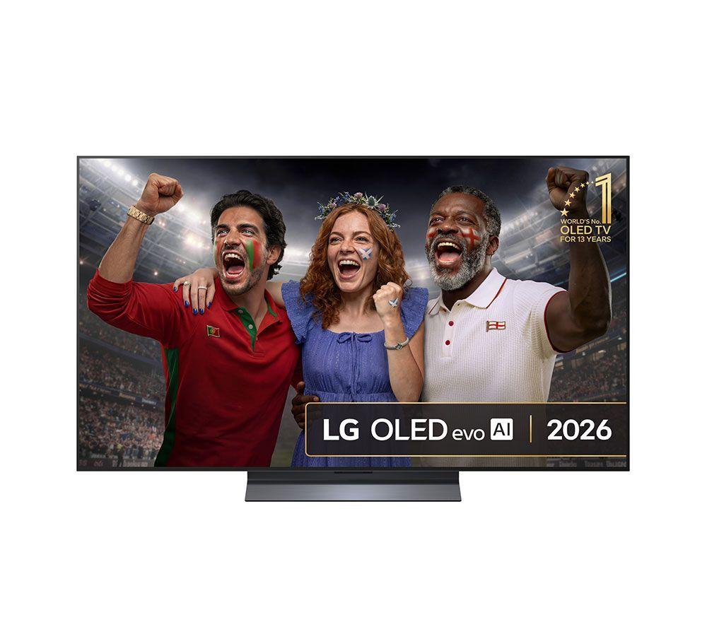 LG C6 55" OLED AI 4K HDR Smart TV 2026 (OLED55C64LA) & US60TR 5.1 Wireless Sound Bar Bundle image number 2 of 16