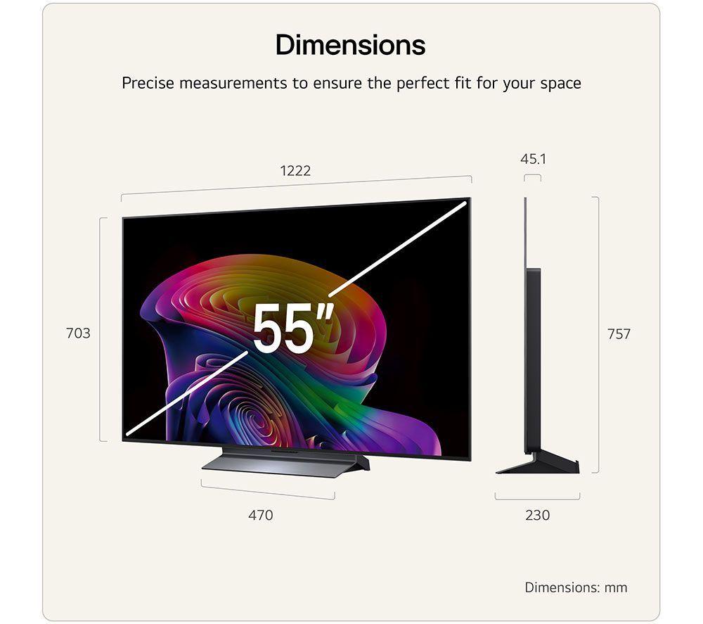 LG C6 55" OLED AI 4K HDR Smart TV 2026 (OLED55C64LA) & US60TR 5.1 Wireless Sound Bar Bundle image number 4 of 16