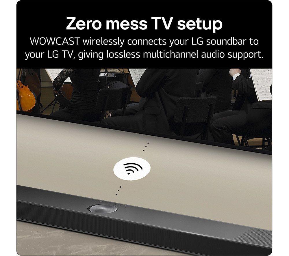 LG C6 55" OLED AI 4K HDR Smart TV 2026 (OLED55C64LA) & US60TR 5.1 Wireless Sound Bar Bundle image number 16 of 16