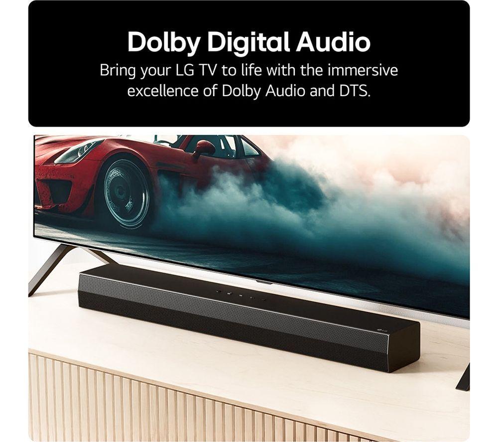 LG C6 42" OLED AI 4K HDR Smart TV 2026 (OLED42C64LA) & US20A 2.0 Compact Sound Bar Bundle image number 9 of 12