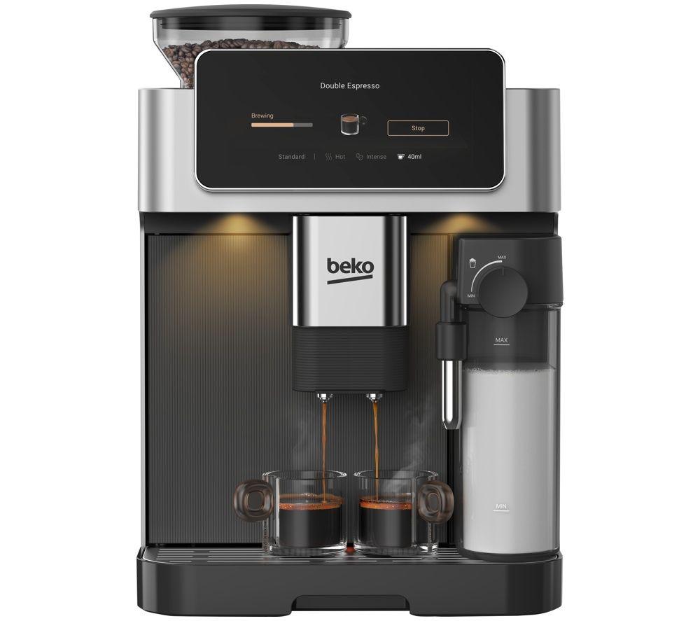 BEKO CaffeExperto CEG8564X Smart Bean to Cup Coffee Machine - Stainless Steel