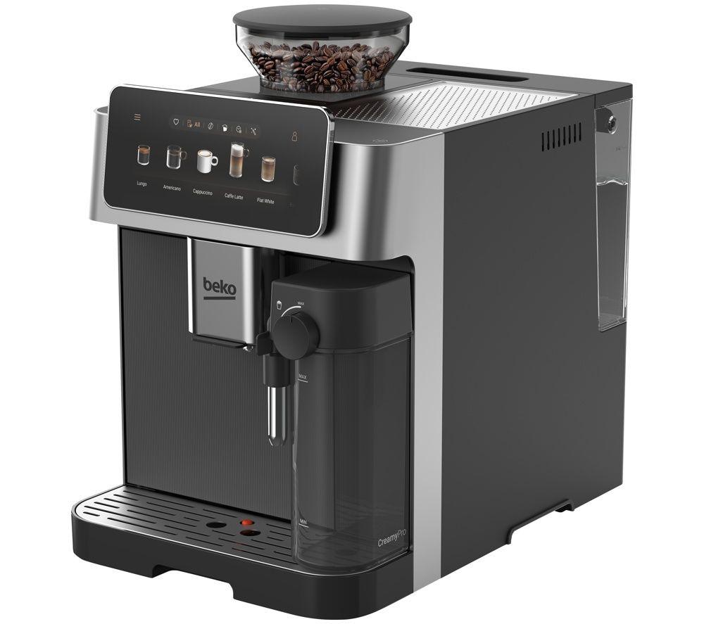 BEKO CaffeExperto CEG8564X Smart Bean to Cup Coffee Machine - Stainless Steel image number 2 of 16