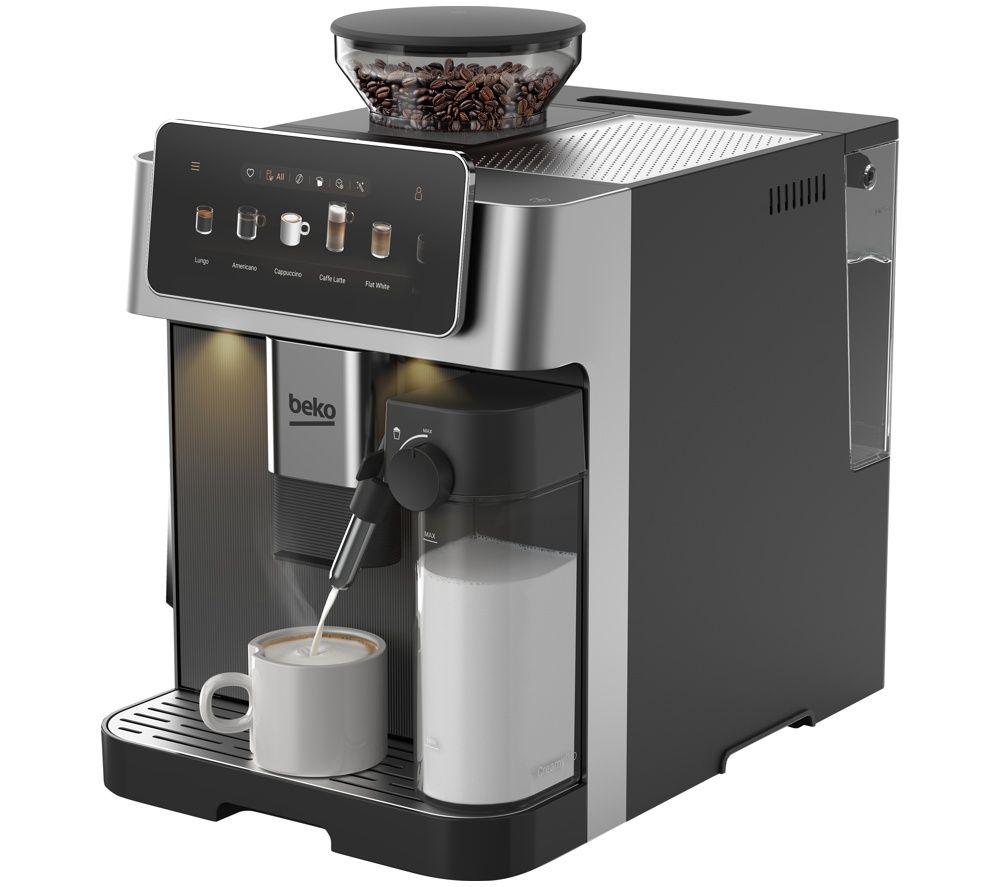 BEKO CaffeExperto CEG8564X Smart Bean to Cup Coffee Machine - Stainless Steel image number 4 of 16