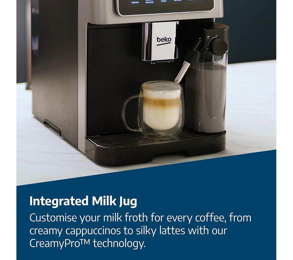 BEKO CaffeExperto CEG8564X Smart Bean to Cup Coffee Machine - Stainless Steel image number 7 of 16
