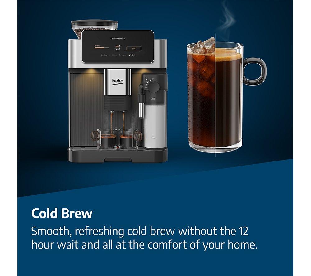 BEKO CaffeExperto CEG8564X Smart Bean to Cup Coffee Machine - Stainless Steel image number 11 of 16
