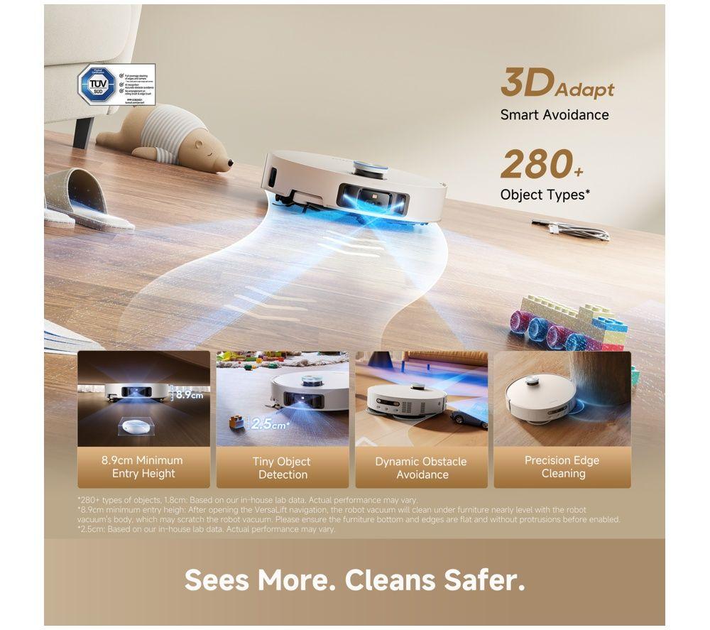 DREAME L60 Ultra Robot Vacuum Cleaner - White image number 2 of 6