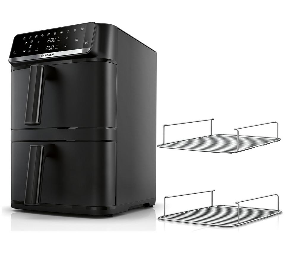 BOSCH Series 6 MAFD661B4G Double-Stack Drawer Air Fryer - Black