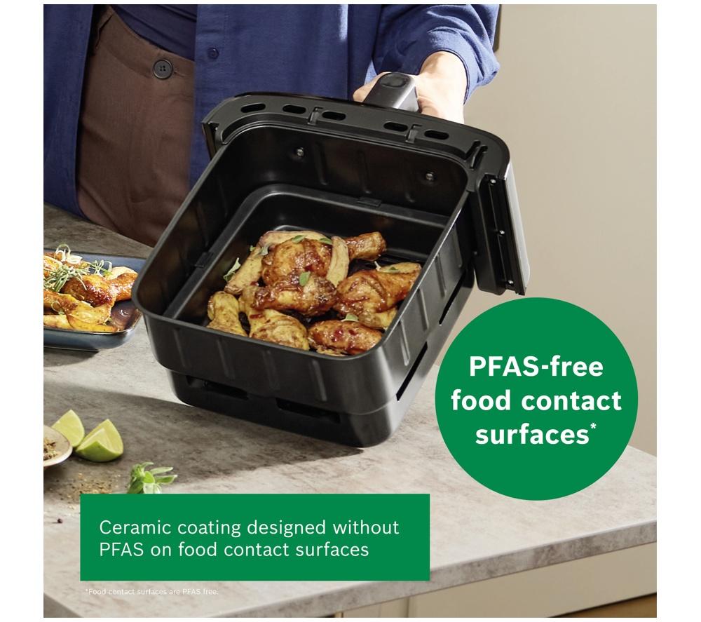 BOSCH Series 6 MAFD661B4G Double-Stack Drawer Air Fryer - Black image number 8 of 11