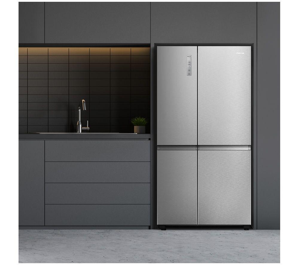 HISENSE PureFlat RS5P668SSCC American-Style Smart Fridge Freezer - Stainless Steel image number 8 of 8