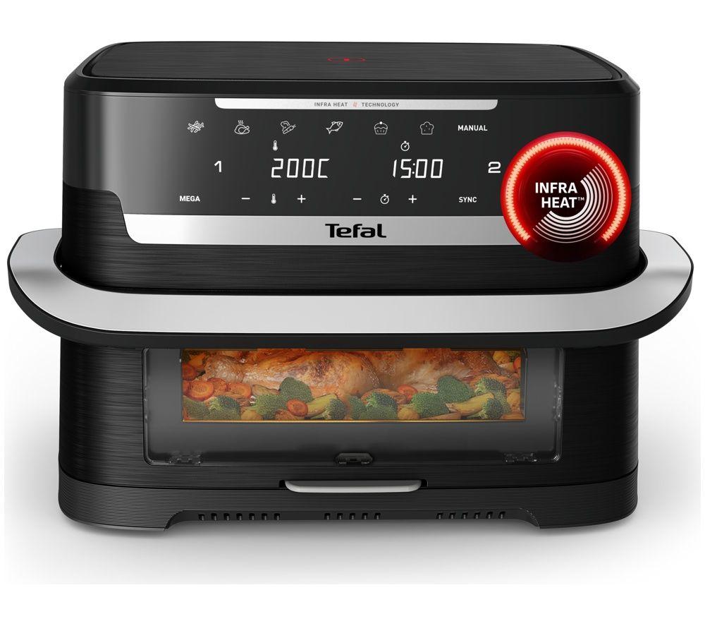 TEFAL Ingenio Dual Flex 9L Air Fryer - Black image number 2 of 5