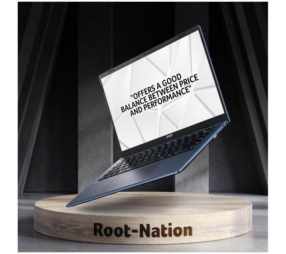 ACER 314 14" Chromebook - MediaTek Kompanio 540, 128 GB eMMC, Blue image number 5 of 5