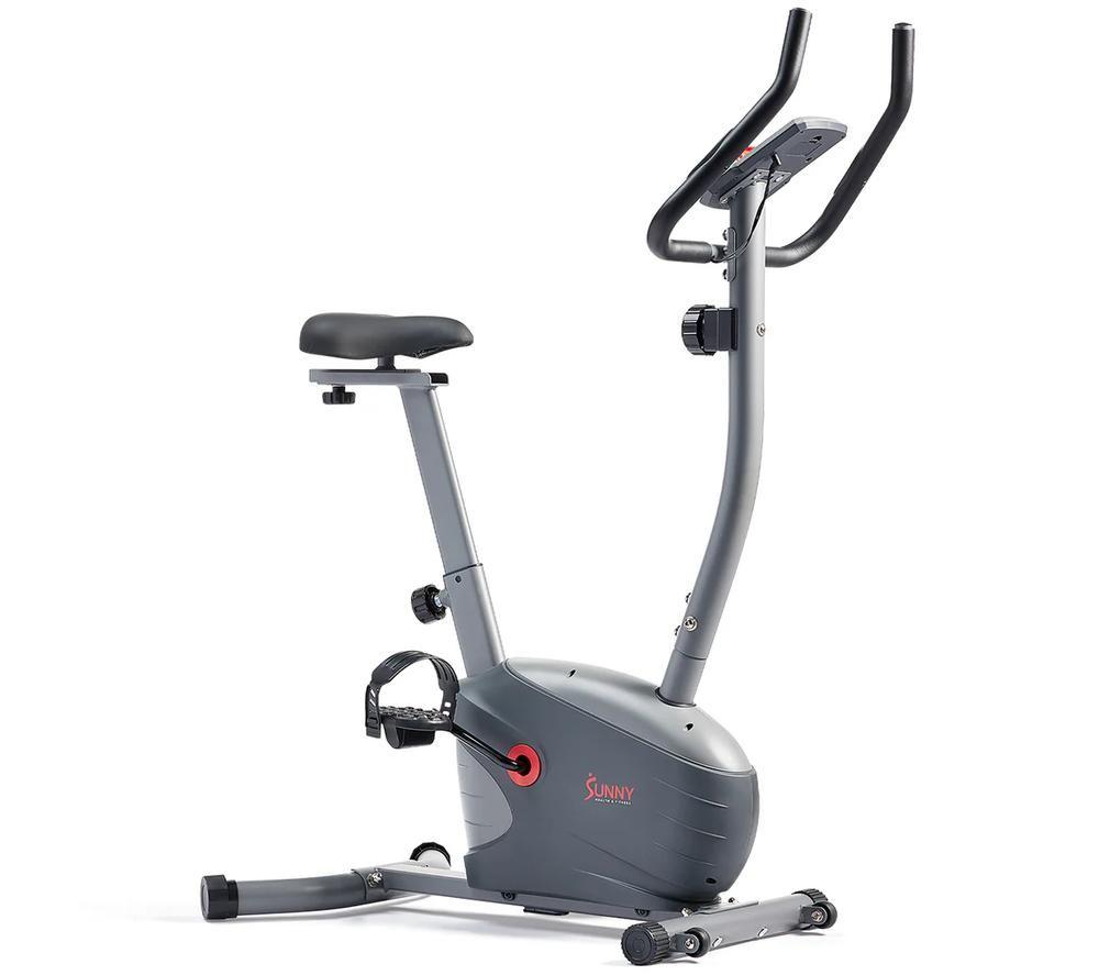 SUNNY HEALTH SF-B220030 Performance Smart Upright Exercise Bike - Grey image number 2 of 4