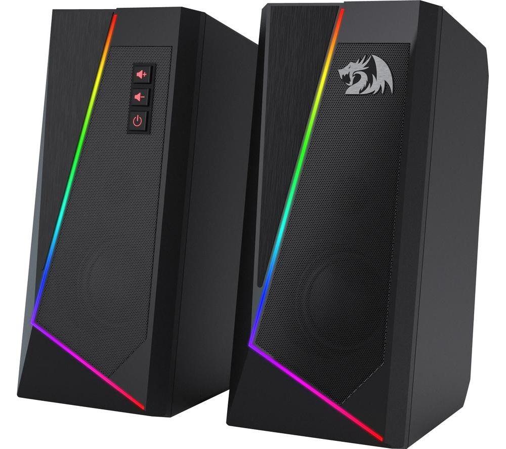 REDRAGON Anvil GS520 RGB PC Speakers - Black image number 3 of 6