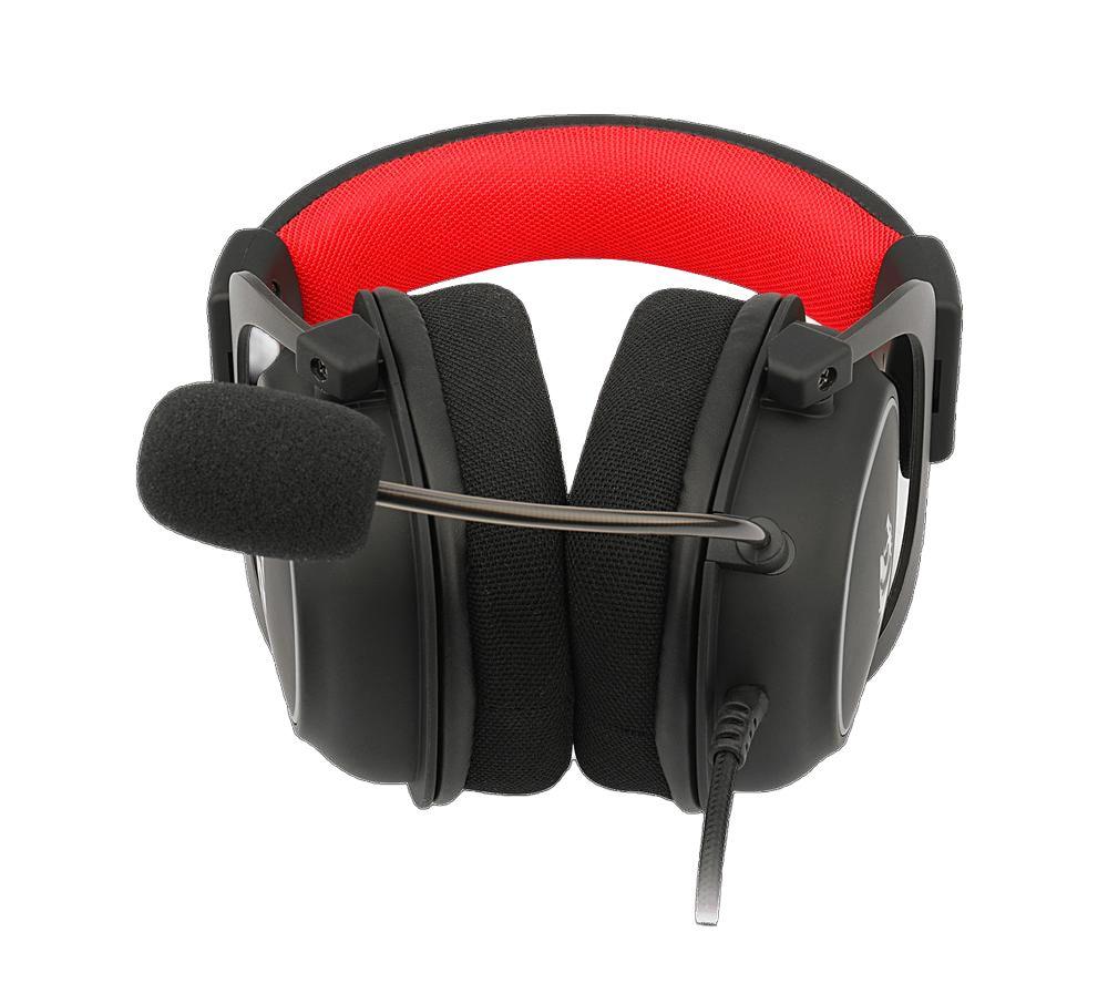 REDRAGON H510 ZEUS-X RGB Wired Gaming Headset - Black, Red image number 2 of 5