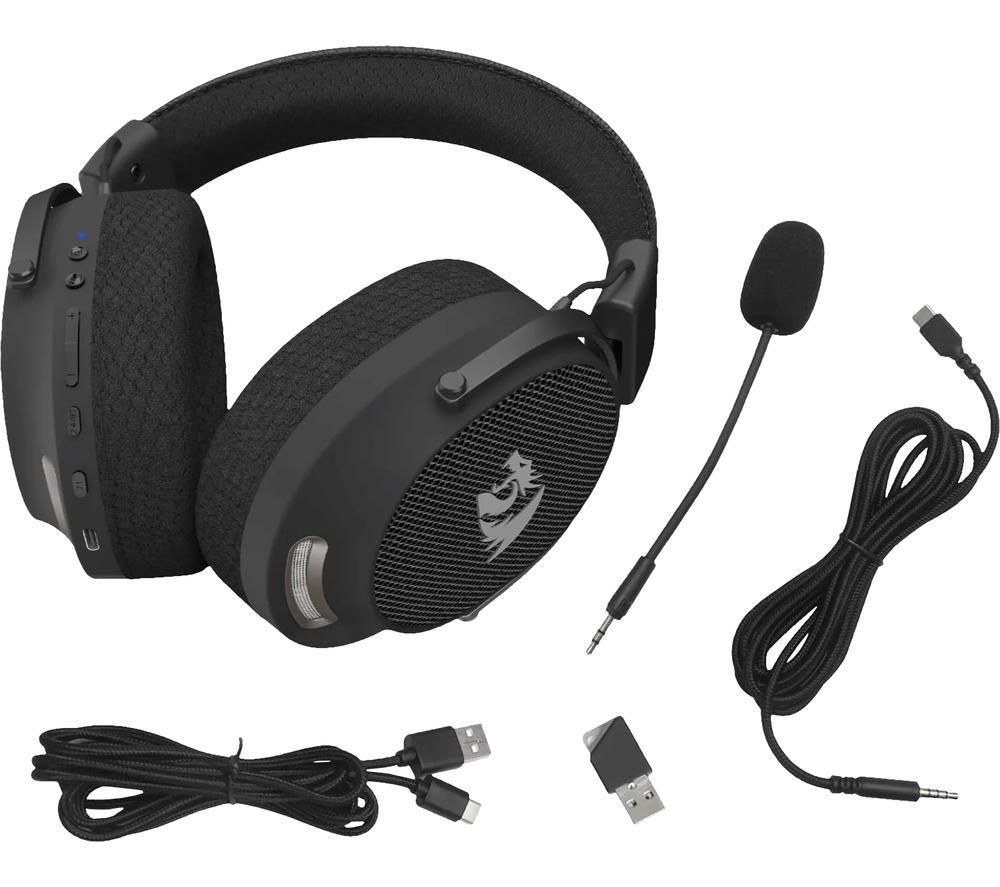 REDRAGON Arrow Pro H858 Wireless Gaming Headset - Black image number 3 of 3