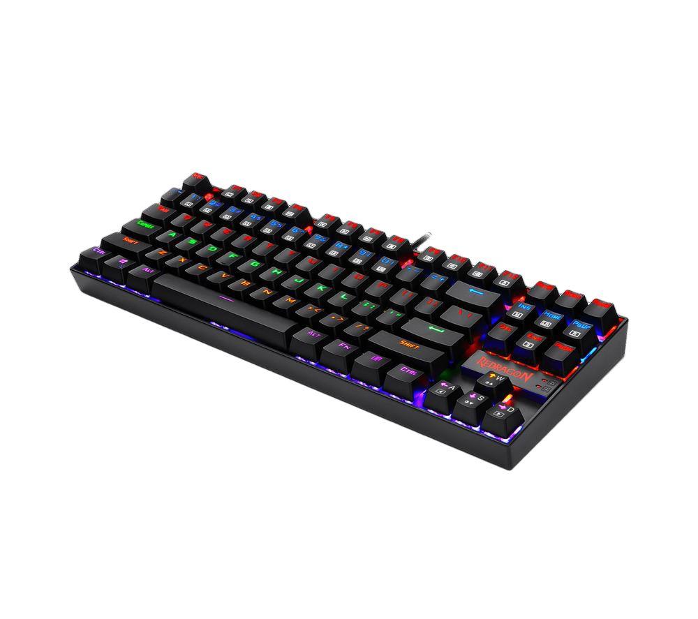 REDRAGON K552RGB Mechanical Gaming Keyboard - Black image number 6 of 8