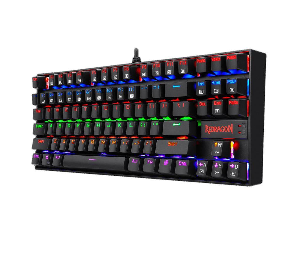 REDRAGON K552RGB Mechanical Gaming Keyboard - Black image number 7 of 8