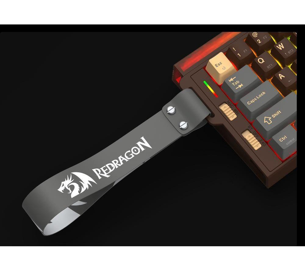 REDRAGON Nolan K752 RGB Wireless Mechanical Gaming Keyboard - Grey image number 7 of 7