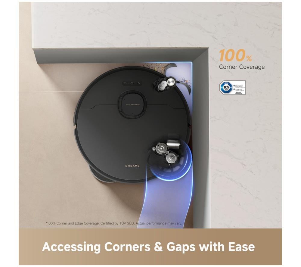 DREAME L50s Pro Ultra Robot Vacuum Cleaner - Black image number 5 of 10
