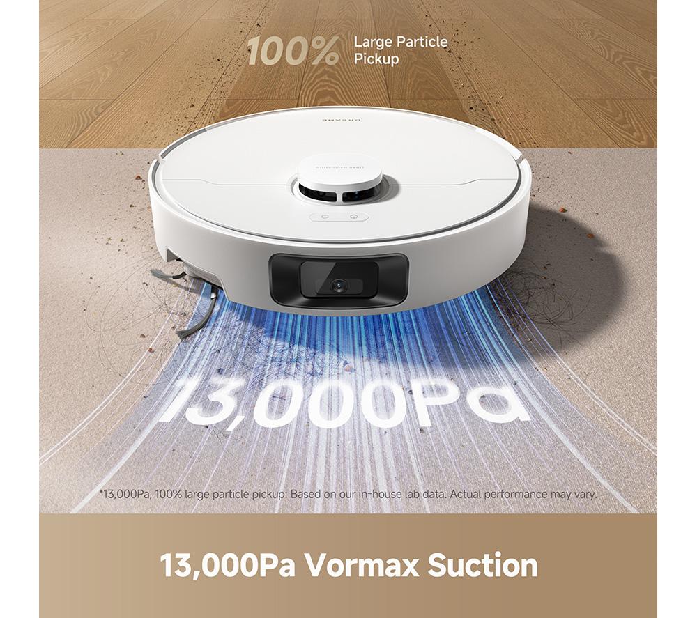 DREAME D20 Pro Plus Robot Vacuum Cleaner - White image number 8 of 8