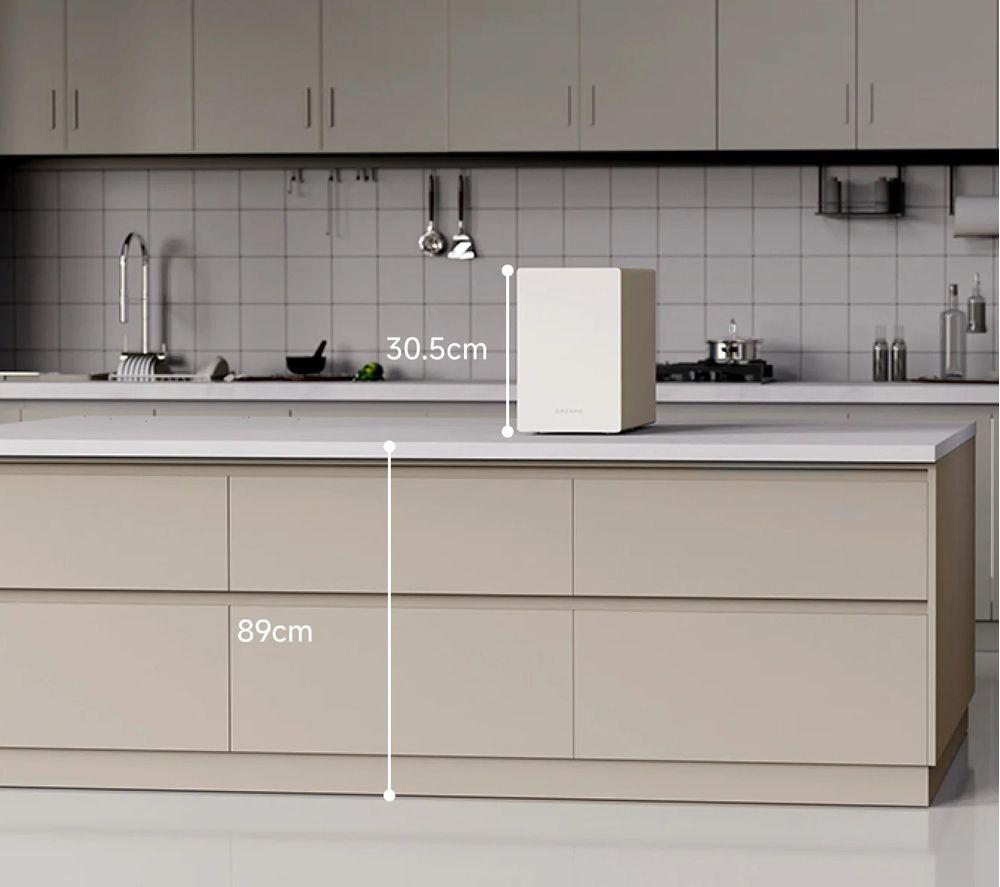 DREAME SF25 2.5 Litres Rectangular Bin - Beige image number 13 of 14