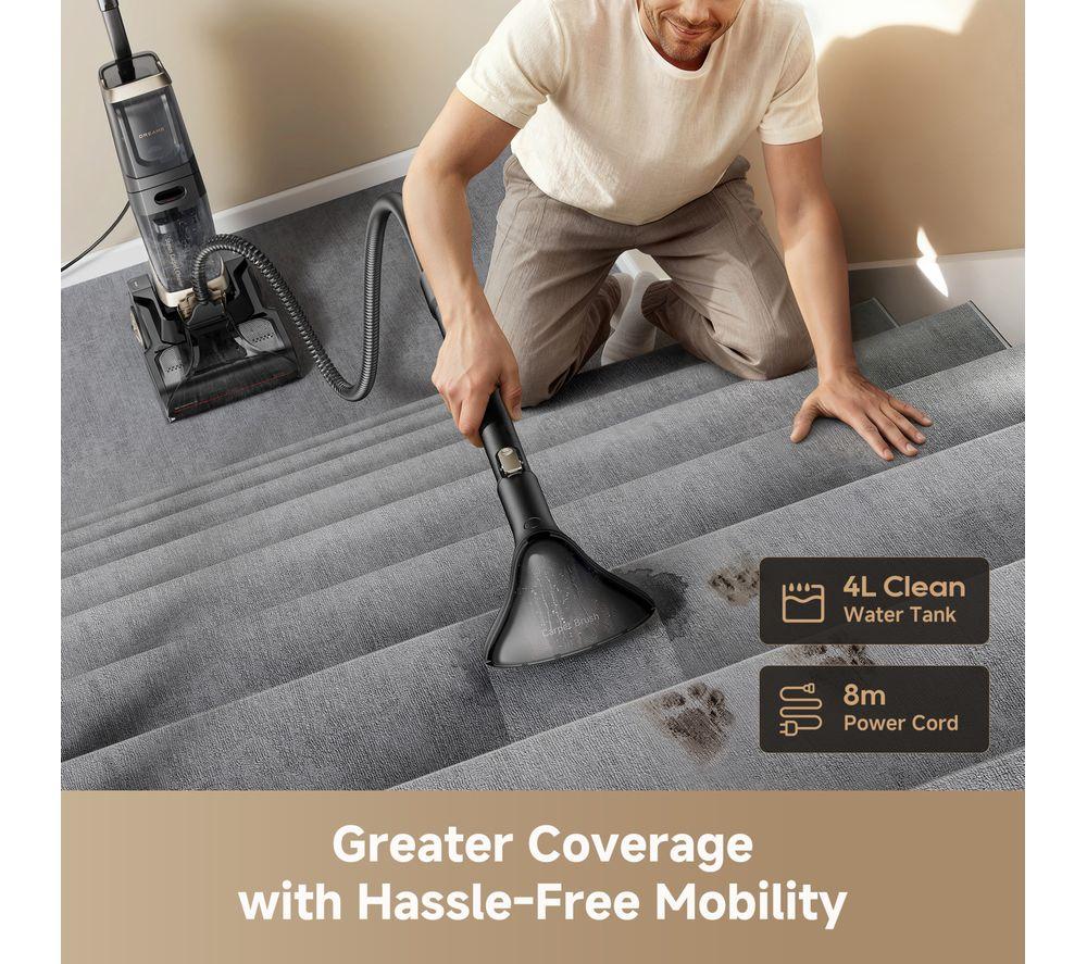 DREAME CU20 Pro Steam Carpet Cleaner - White image number 2 of 4