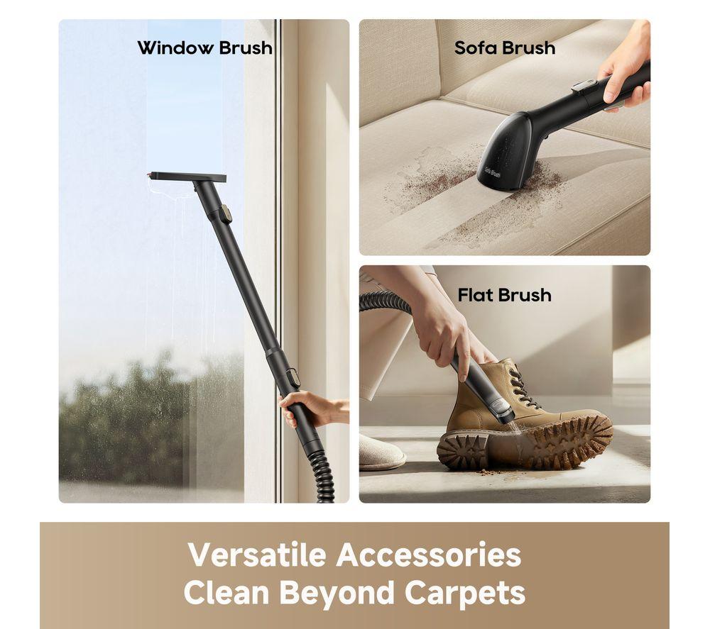 DREAME CU20 Pro Steam Carpet Cleaner - White image number 3 of 4