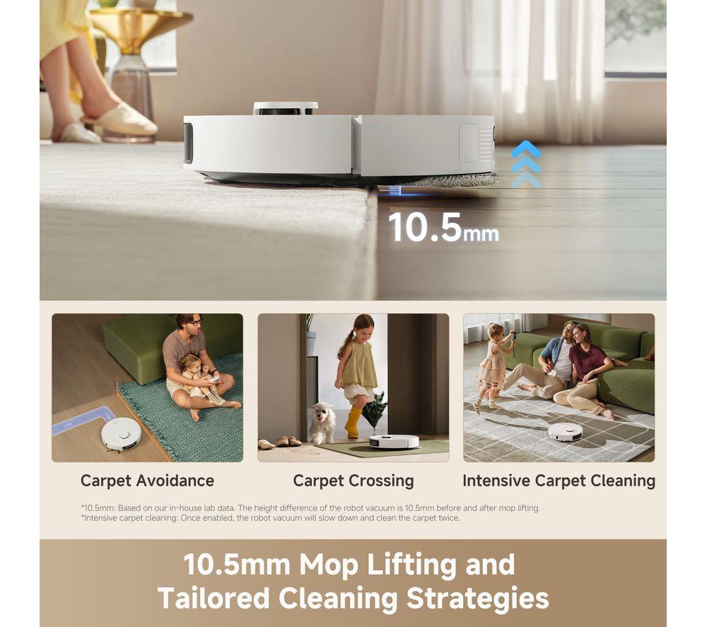 DREAME L10s Ultra Gen 3 RLL53SE Robot Vacuum Cleaner - White image number 10 of 10