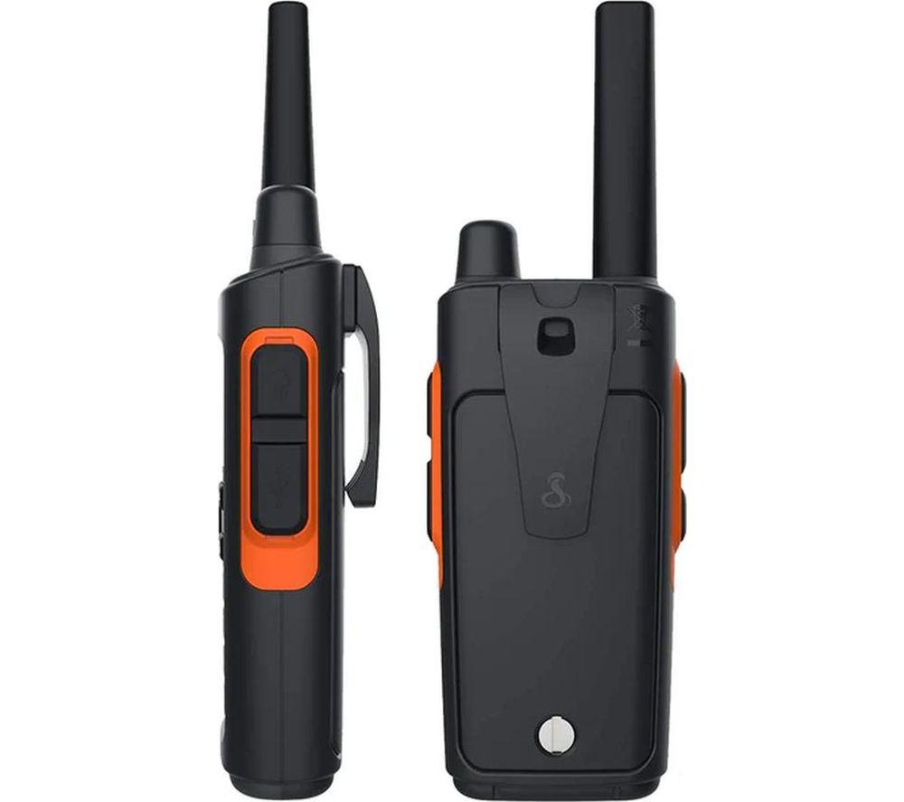 COBRA RX680 Walkie Talkies - Black & Orange image number 3 of 7