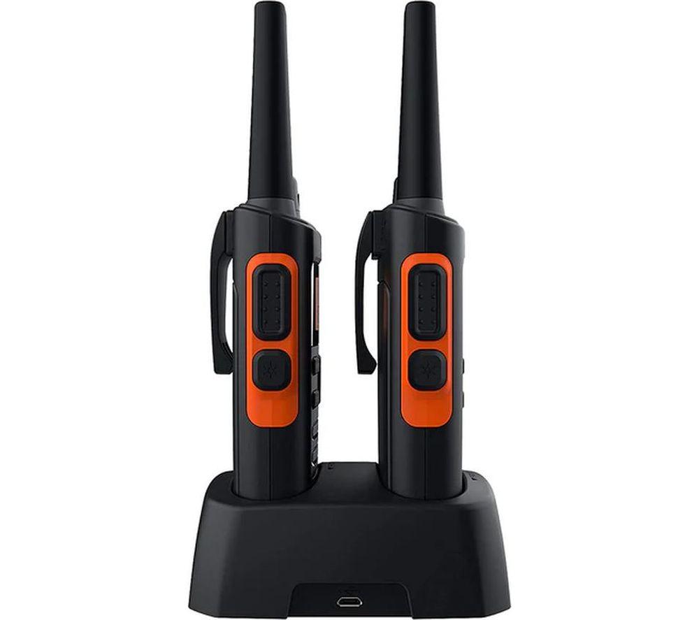 COBRA RX680 Walkie Talkies - Black & Orange image number 4 of 7