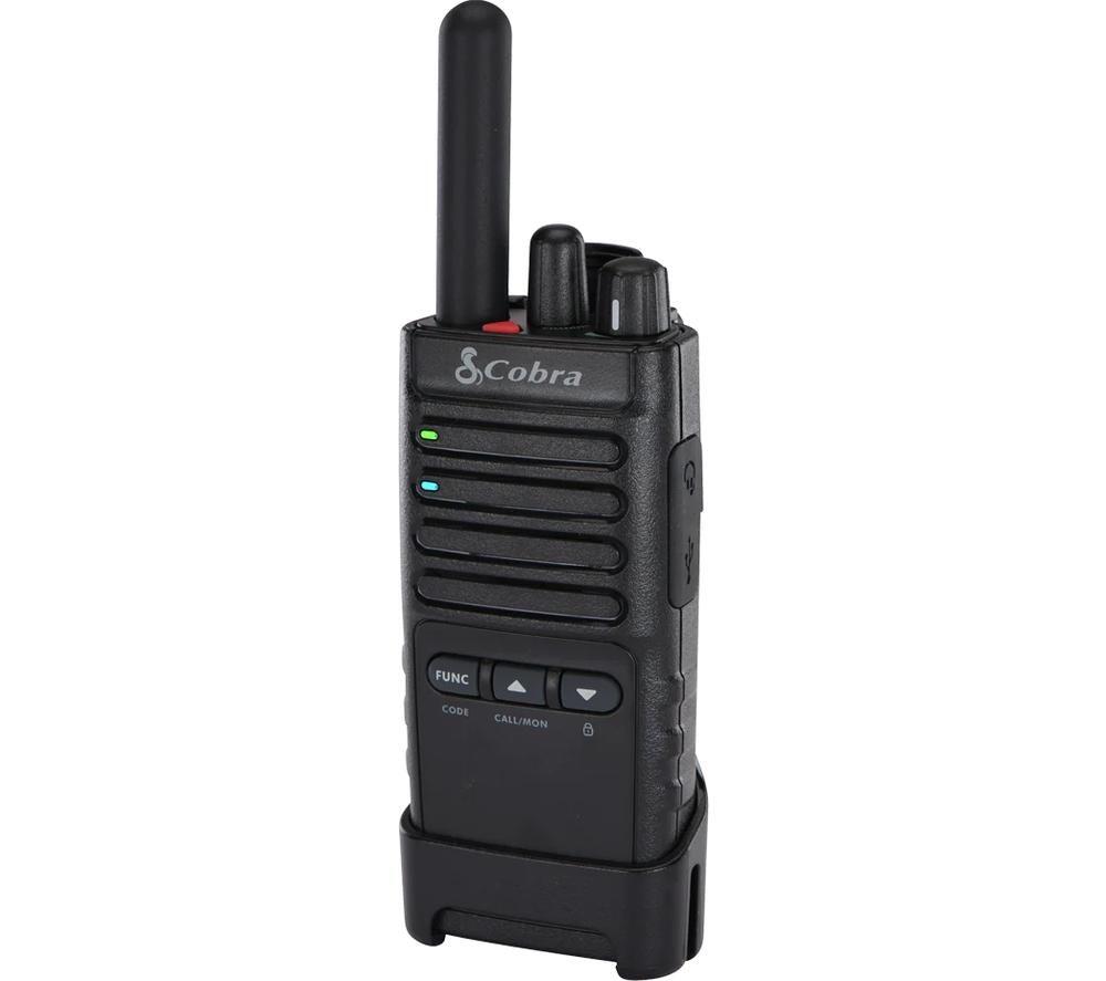 COBRA PX650 Walkie Talkies - Black, Twin Pack image number 3 of 3
