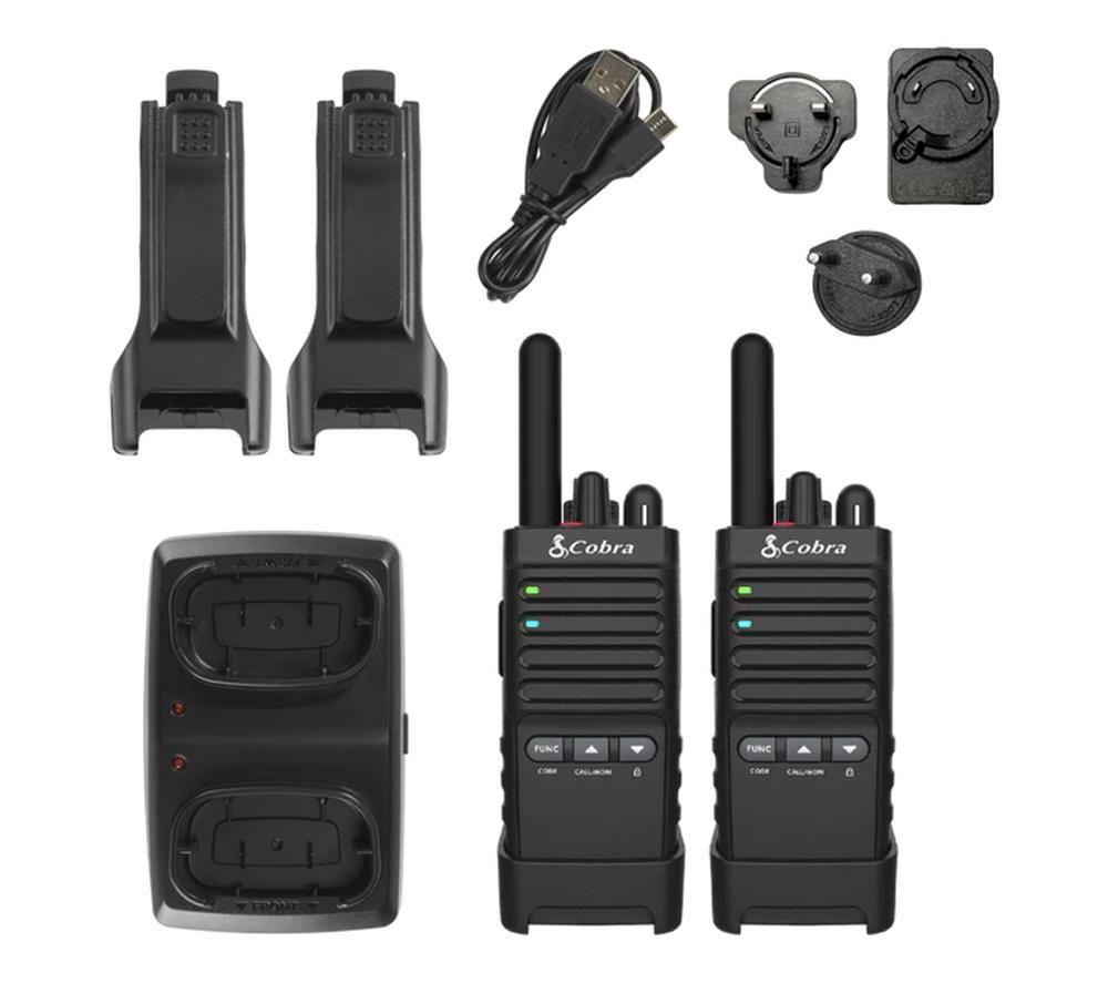 COBRA PX650 Walkie Talkies - Black, Pack of 6 image number 2 of 4