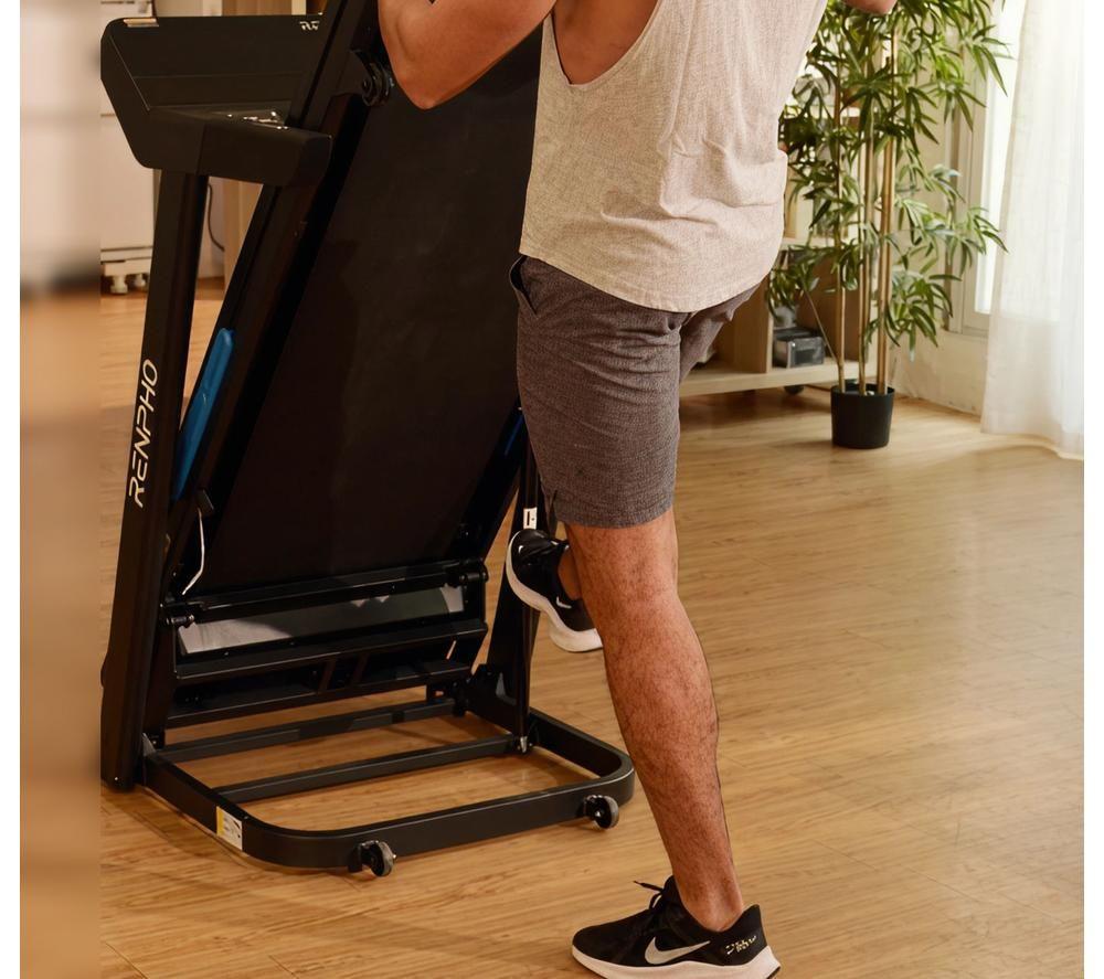 RENPHO PEU-R-Q004-BK Smart Bluetooth Treadmill - Black image number 2 of 6