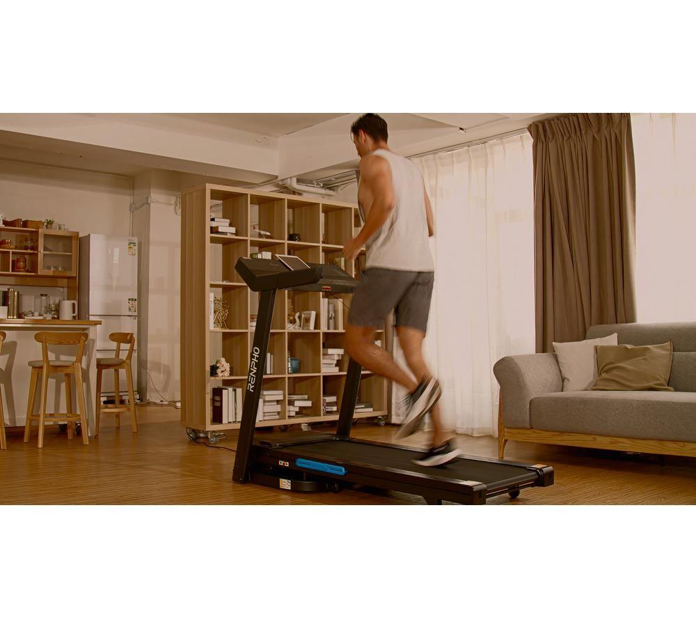RENPHO PEU-R-Q004-BK Smart Bluetooth Treadmill - Black image number 5 of 6