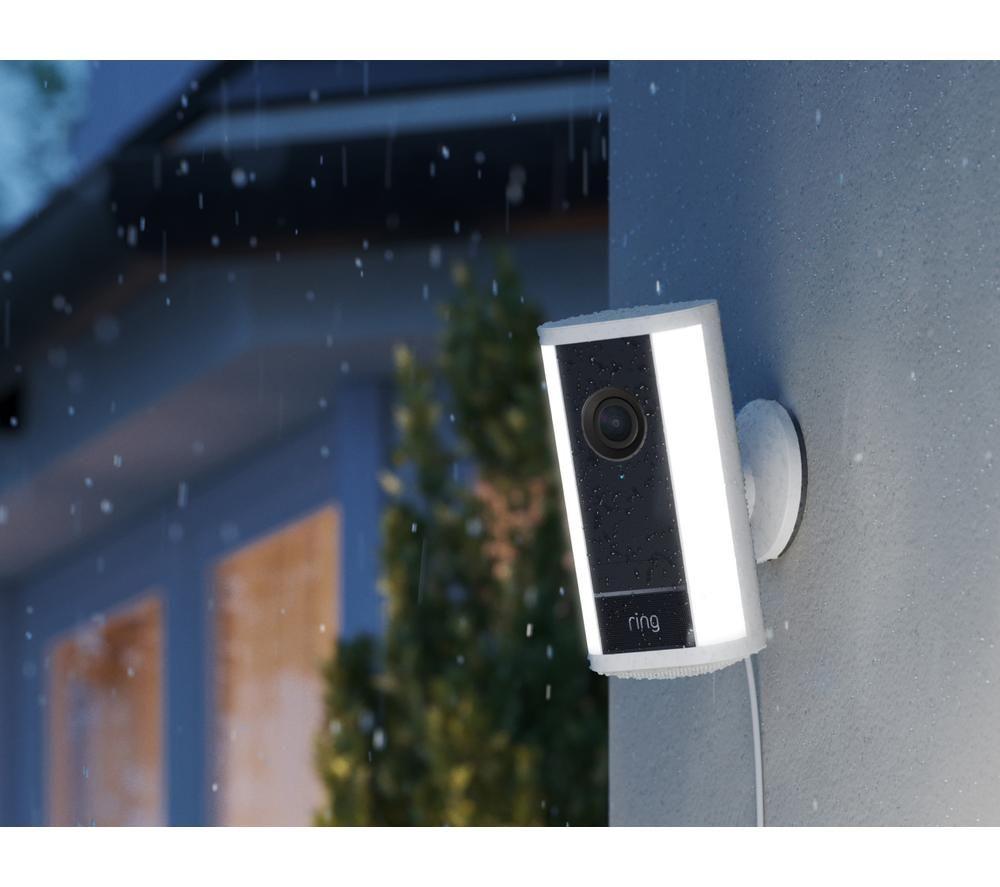 RING Spotlight Cam Pro (2nd Gen) 4K Ultra HD WiFi Security Camera - Plug-in, Black image number 2 of 2