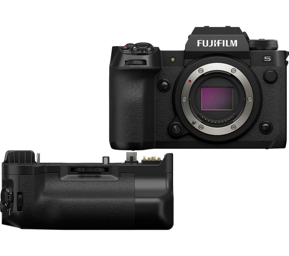 FUJIFILM X Series X-H2S Mirrorless Camera with Battery Grip - Black