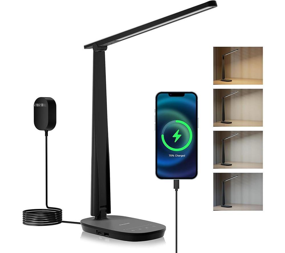 HONEYWELL H2 Sunturalux Desk Lamp - Black image number 3 of 6
