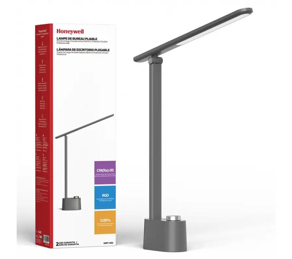 HONEYWELL HWT-H01G Desk Lamp - Grey image number 2 of 3