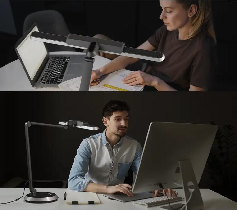 HONEYWELL H9 Sunturalux Desk Lamp - Black Grey image number 3 of 5