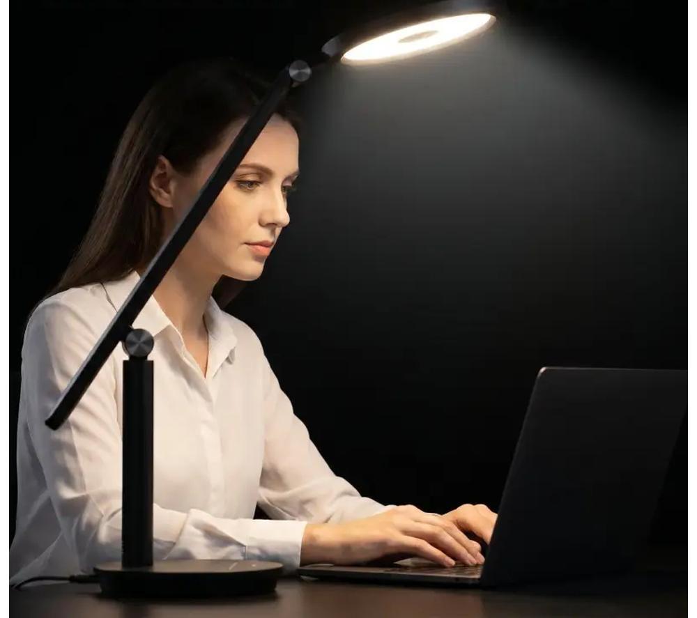 HONEYWELL H6 Sunturalux Desk Lamp - Black image number 3 of 4