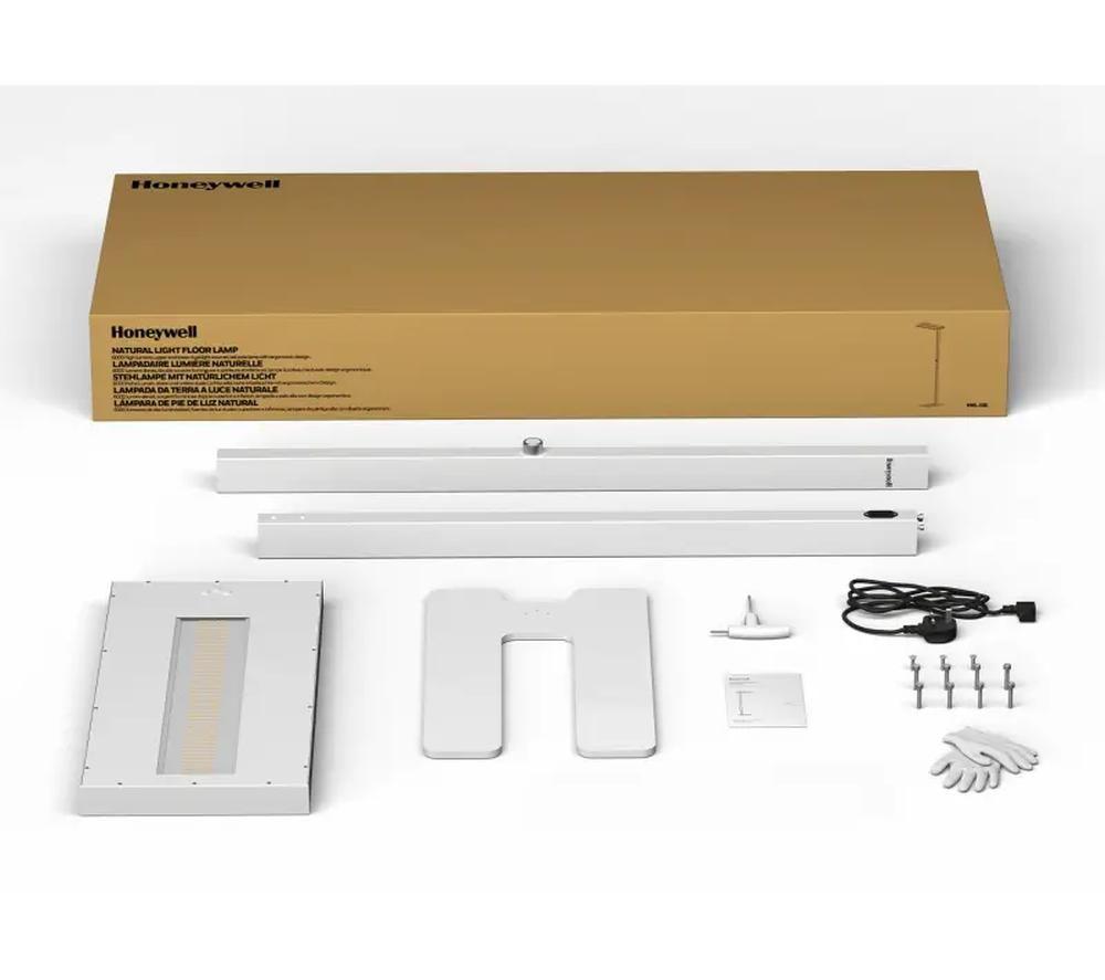 HONEYWELL HWL-02E Natural Daylight Floor Lamp - Silver image number 4 of 4
