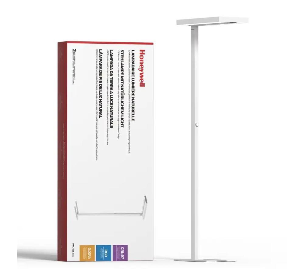 HONEYWELL HWL-02E Gen Sunturalux LED Floor Lamp - White image number 3 of 4