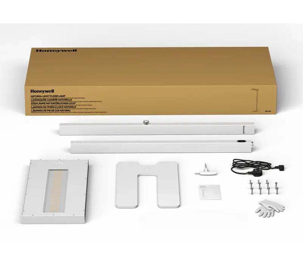 HONEYWELL HWL-02E Gen Sunturalux LED Floor Lamp - White image number 4 of 4