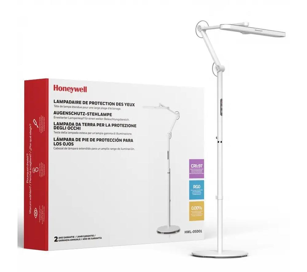 HONEYWELL HWL-05D01 Sunturalux LED Floor Lamp - White image number 2 of 4