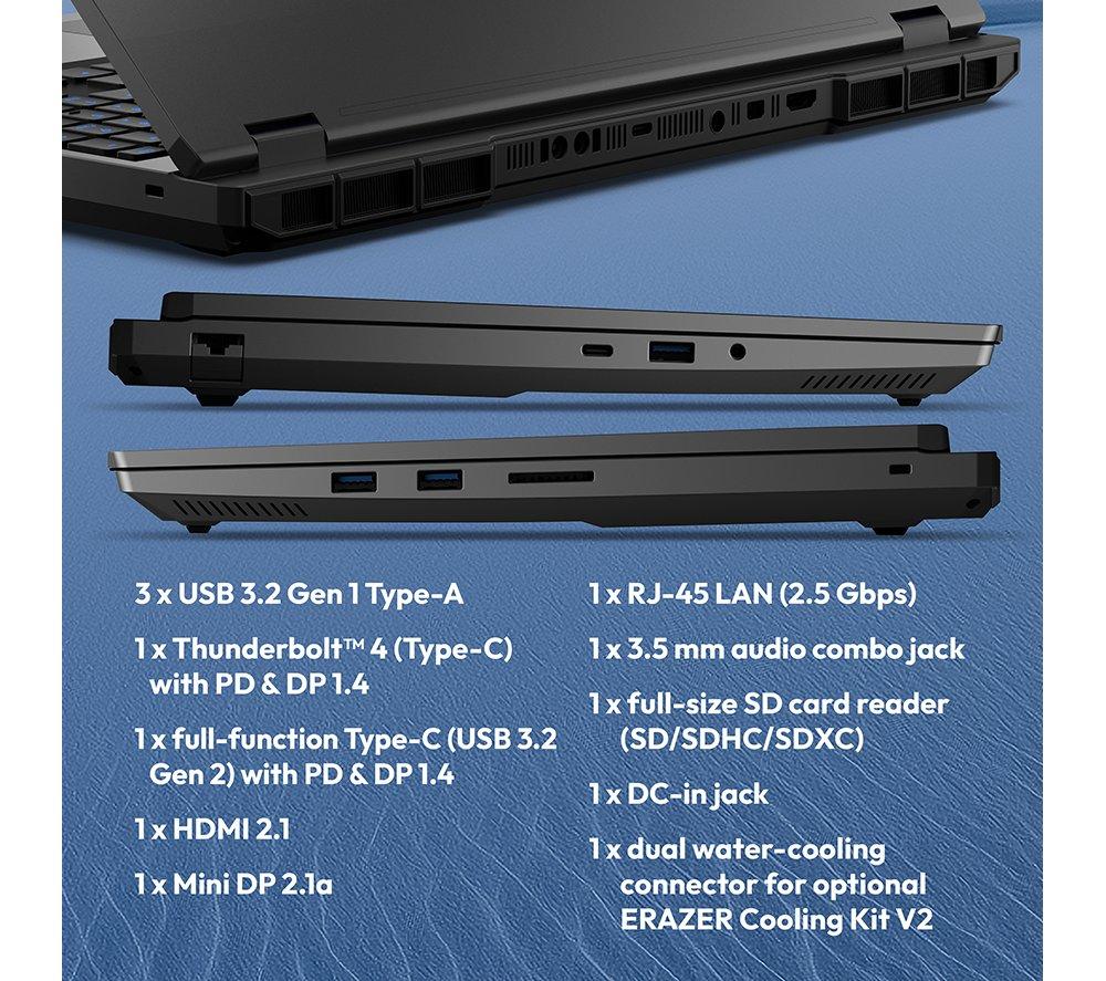MEDION Erazer Beast 16 X1 Ultimate 16" Gaming Laptop - AMD Ryzen 9, RTX 5080, 1 TB SSD image number 14 of 16