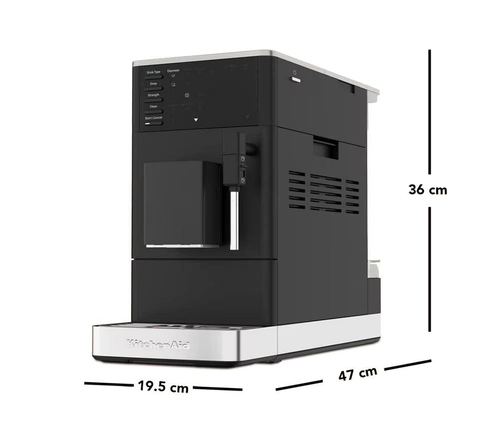 KITCHENAID KF2 5KES8452BBM Bean to Cup Coffee Machine - Matte Black image number 4 of 5