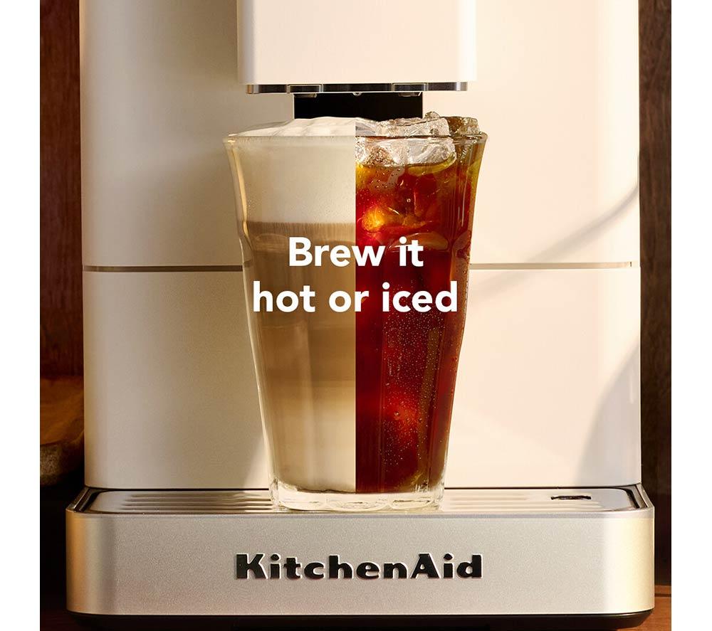 KITCHENAID KF3 5KES8453BPL Bean to Cup Coffee Machine - White Porcelain image number 7 of 9
