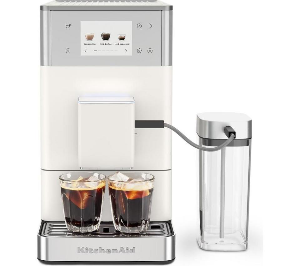 KITCHENAID KF4 5KES8454BPL Bean to Cup Espresso Machine - Porcelain White
